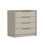 Hanah Home Kale Luxe - 7939 Cómoda Color Piedra